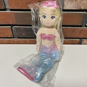 Aurora Sea Sparkles 18" Sea Shimmers Shelly Blonde Hair Blue Pink 33247